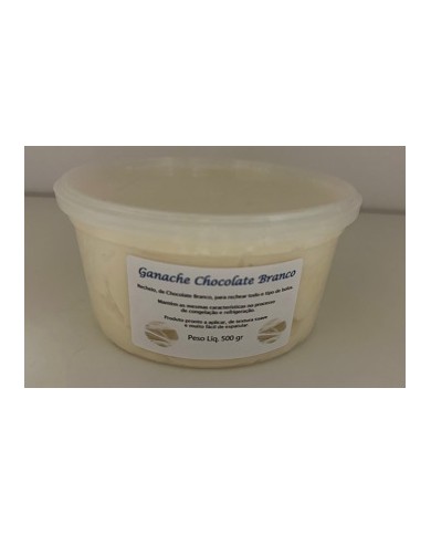 GANACHE CHOCOLATE BRANCA 500 GR