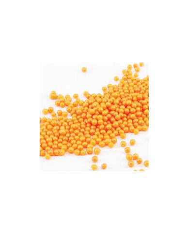 PÉROLAS P/DECORAÇÃO LARANJA