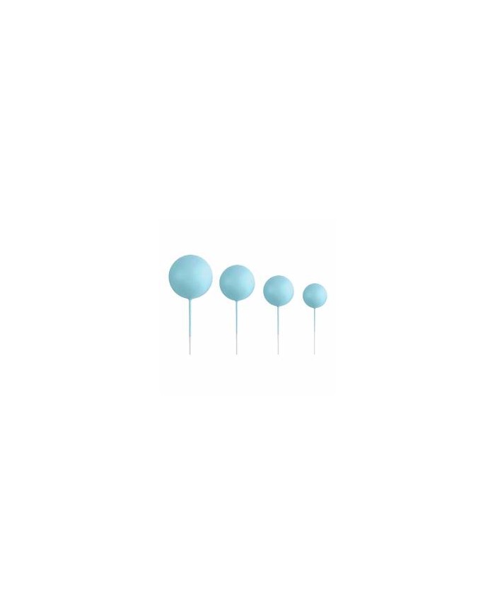 AZ01937- KIT 20 BOLAS DECORATIVAS AZUL CLARO
