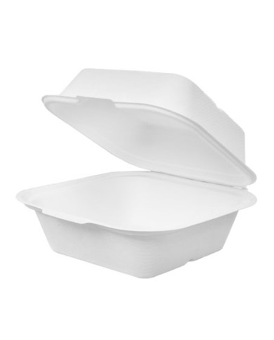 EMBALAGEM BRANCA HAMBURGUER 15X15X7 (480 ML)