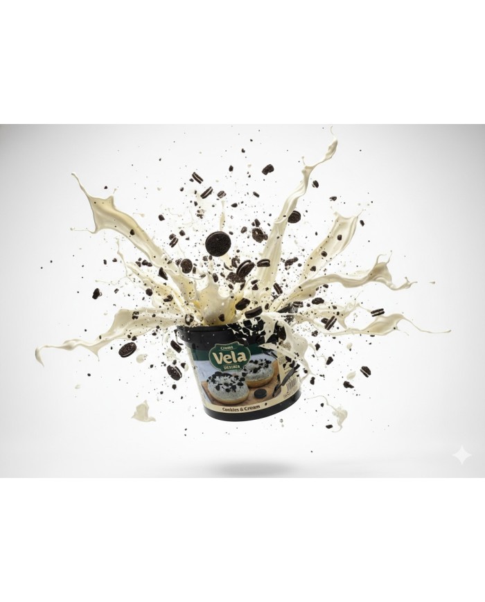 VELA COOKIES & CREAM  6 KG