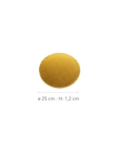 540306 - BASE ALTA DOURADA 25 CM