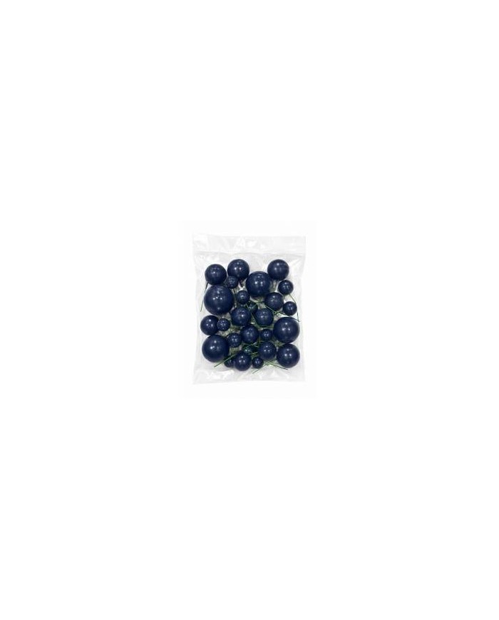 AZ02090 - SET 20 BOLOS DECORATIVAS AZUL NAVY