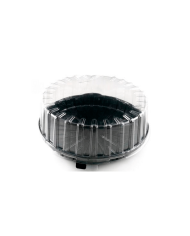 EMBALAGEM DE PLÁSTICO PARA BOLOS/TARTES 22X8CM