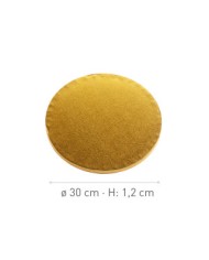 540226 - BASE PRATA 25 CM H1,2