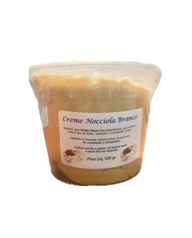 CREME NOCCIOLA BRANCO 500 GR
