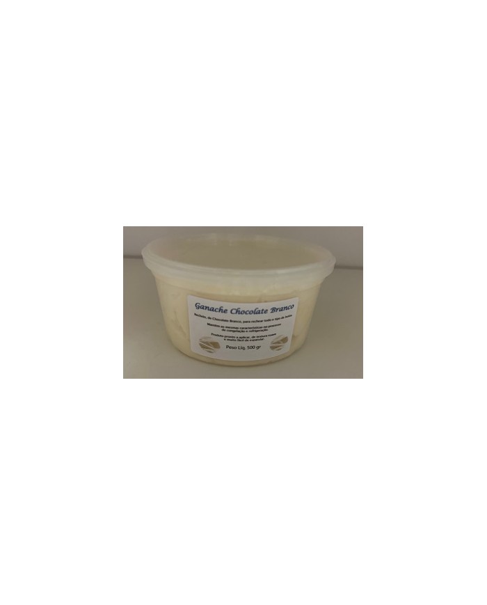 GANACHE CHOCOLATE BRANCA 500 GR