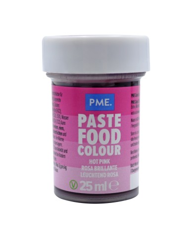 PC1063 - CORANTE EM PASTA 25 GR ROSA FORTE
