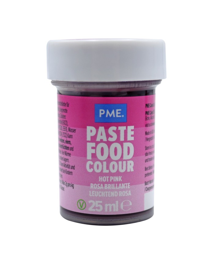 PC1063 - CORANTE EM PASTA 25 GR ROSA FORTE