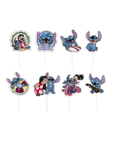 359025 - CAKE TOPPERS PAPEL STITCH (16 UNID)