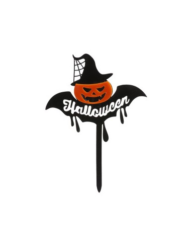 354150 - CAKE TOPPER HALLOWEEN 16X11CM (6UNI)