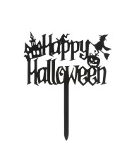354183 - CAKE TOPPER EM PLÁSTICO HALLOWEEN SORTIDO