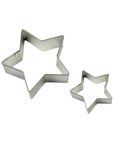 SC605 - CORTADOR BOLACHAS ESTRELHAS (2UN)