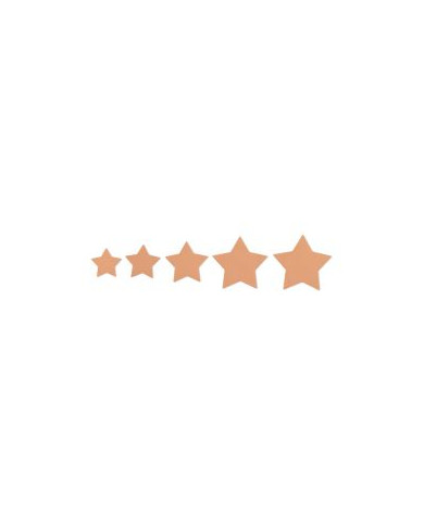 92052 - KIT ESTRELAS CHOCO CARAMELO (25 UNID)