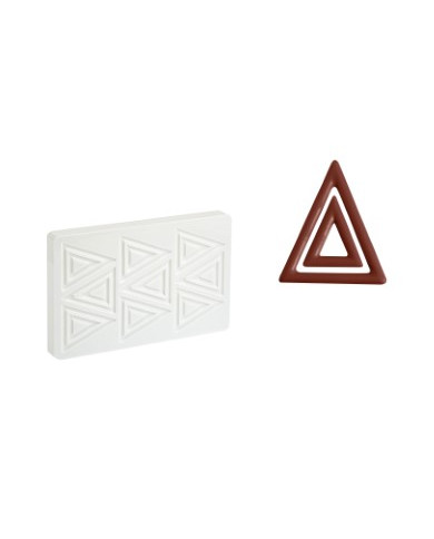 20-D022 - WHITE POLYCARBONATE MOULD DECO
