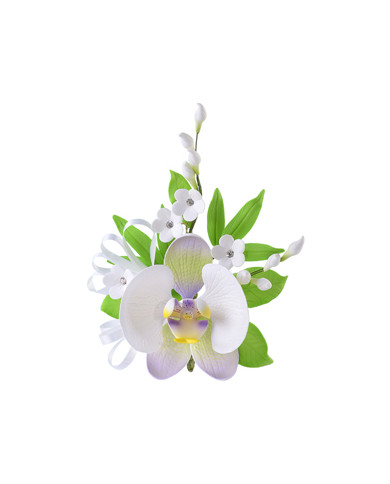 11172 - RAMO DE FLOR C/ORQUIDA (6 UN)