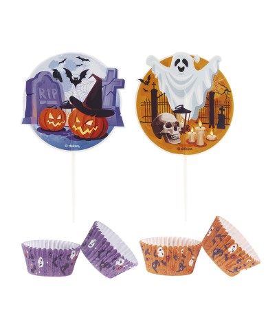 339274 - KIT CAPSULAS E TOPPERS HALLOWEEN