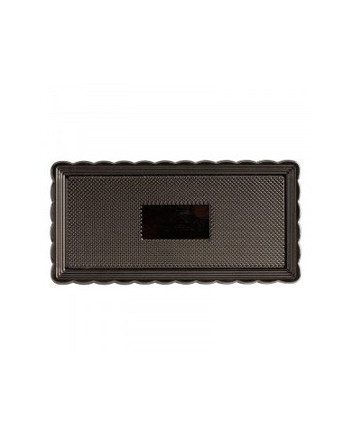 TRAVESSA PL NEGRA 30X15CM - 515421
