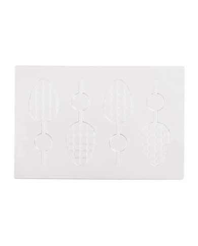 20L001 - EGG BAR LOLLI POP PACK 2 MOULDS