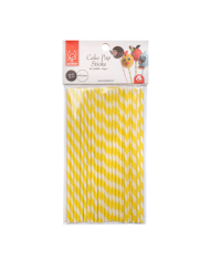 PAUZINHO CAKE POP (24 UN.) AMARELO REF.30743