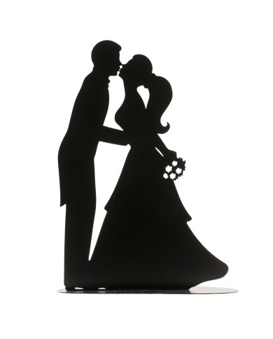 305107 - NOIVOS METAL BEIJO 18CM