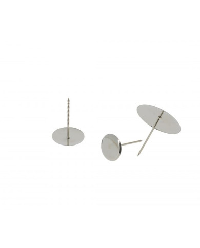 MF03009 - SUPORTE P/FLORES  INOX 75MM