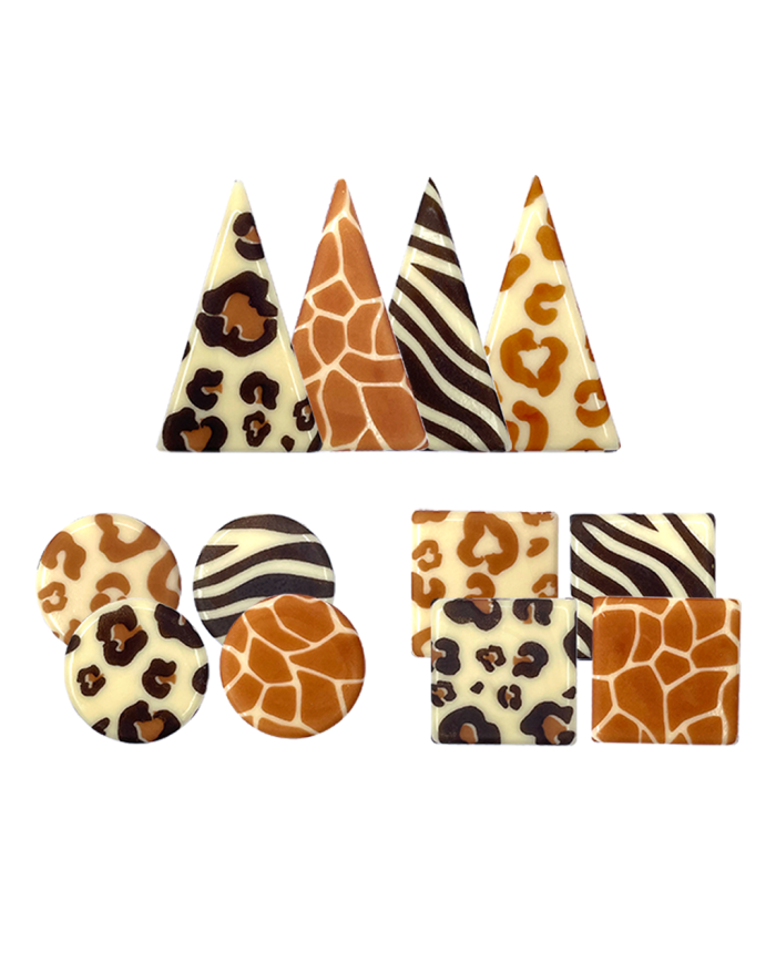 AR34801- SORTIDO CHOCO ANIMAL PRINT (144 UNID)
