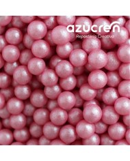 AZ02066- PÉROLAS DE AÇÚCAR ROSA 7 MM. 90 GR