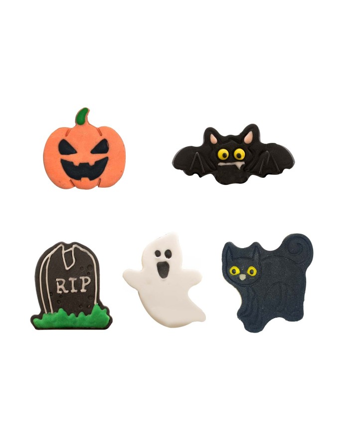 205234 - DECORAÇÃO EM AÇÚCAR HALLOWEEN SORTIDA (40 UNID)