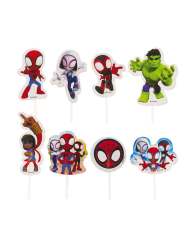 359000 - CAKE TOPPER 8 DESENHOS FROZEN 16 UNIDS