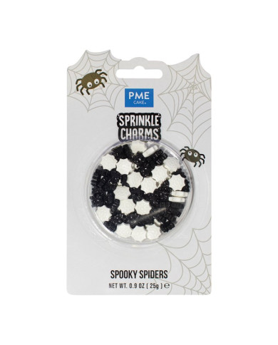 HW25SKB004 - SPRINKLES HALLOWEEN ARANHAS 25GR