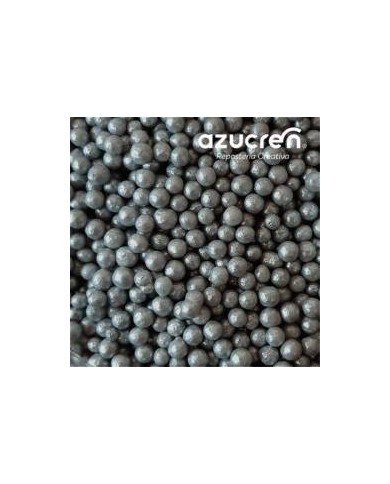 AZ01144 - PEROLA AÇÚCAR PRATA 4 MM (900 GR)