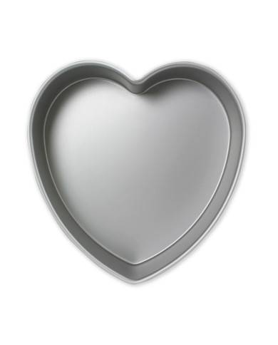 HRT062 - MOLDE TARTE ALUMINIO CORAÇÃO (51X152MM)