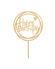 354112 - TOPPER HAPPY BIRTHDAY 15,4X10CM