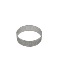 MF06578 - MOLDE PERFURADO  INOX  10 X 3,5 CM