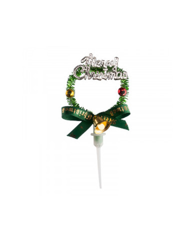 PICK MERRY CHRISTMAS VERDE (50 UN) - 354097