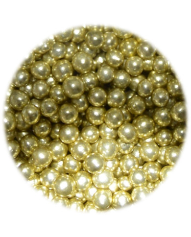 433011 - PEROLAS DOURADAS 0,4 CM (100 GR)