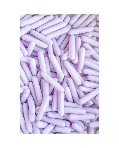AZ01663 - PALITOS DE AÇÚCAR COR LILÁS 700 GR