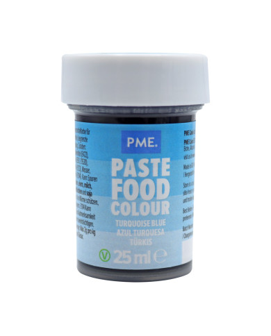 PC1065 - CORANTE EM PASTA 25 GR AZUL TURQUESA