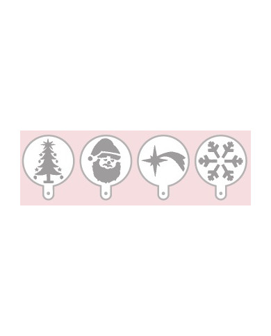 MINI STENCILS FOR CAPPUCCINO - KITMS3