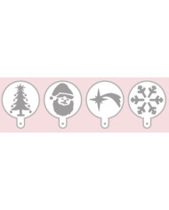 MINI STENCILS FOR CAPPUCCINO - KITMS3