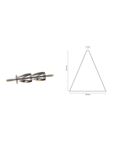 RDC180X200 - DOUBLE ROLLER FOR CROISSANT 180X200MM
