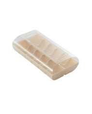 MF15133 - CX BRANCA PARA 12 MACARONS