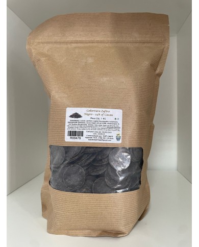 ZAFIRO NEGRO 24% BITTER -  250 GR