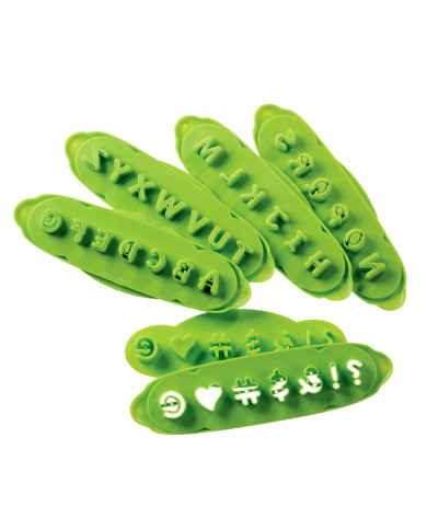 40-WA008 - SET 5 PCS SMALL LETTERS