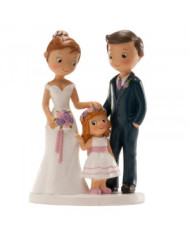 305080 - NOIVOS C/MENINA 16CM