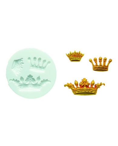 MF53018 - MOLDE SILICONE COROAS