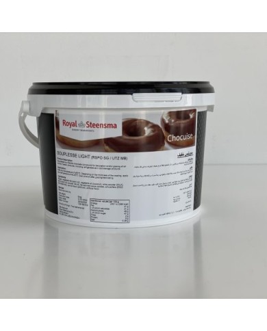 SOUPLESSE CHOCOLATE NEGRO 3 KG