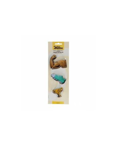 DE91250 - SET 3 CORTADORES MÚSCULO - TÉNIS - TROFÉU