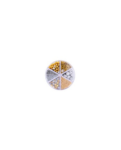 CH24SX040- MIX FIDEO GLITTER NATAL 6 EM 1(196 GR)